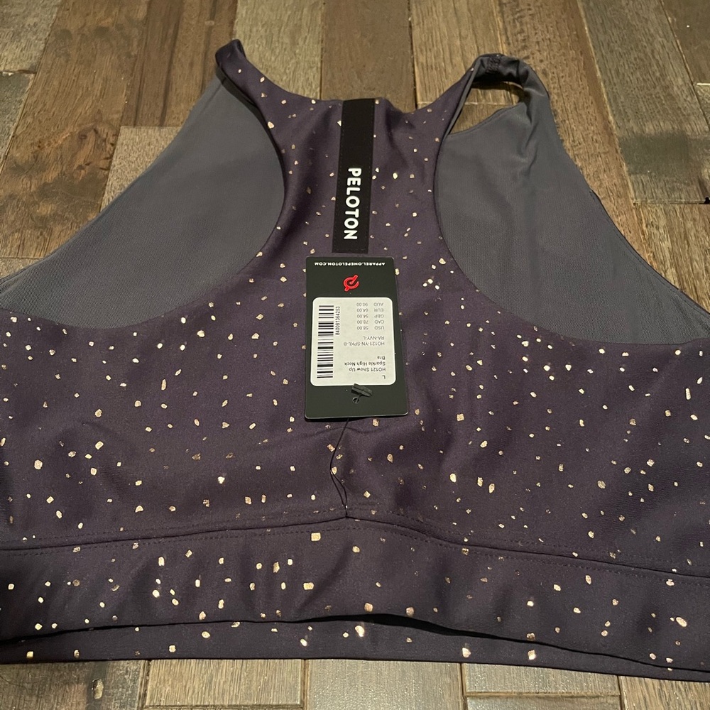 Peloton Women's Gray Sports Bra